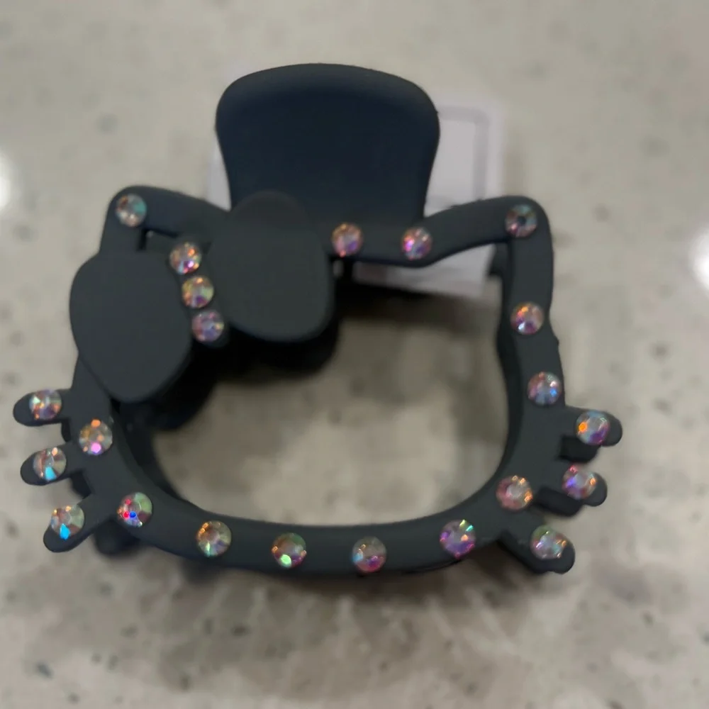 Hello kitty Clips with Rhinestones - Picture 5 of 8